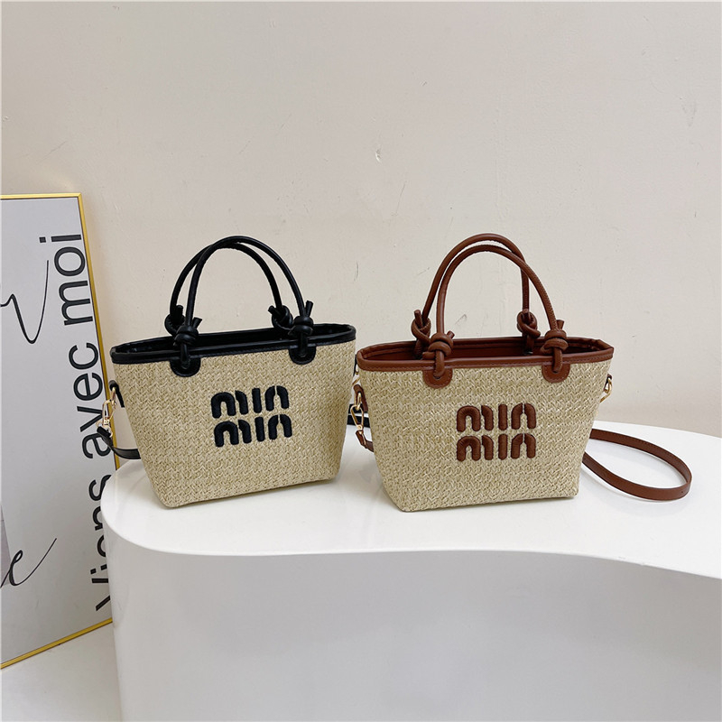 free shipping designer Cross Body bag for woman fashion Casual handbag versatile straw shoulder bag