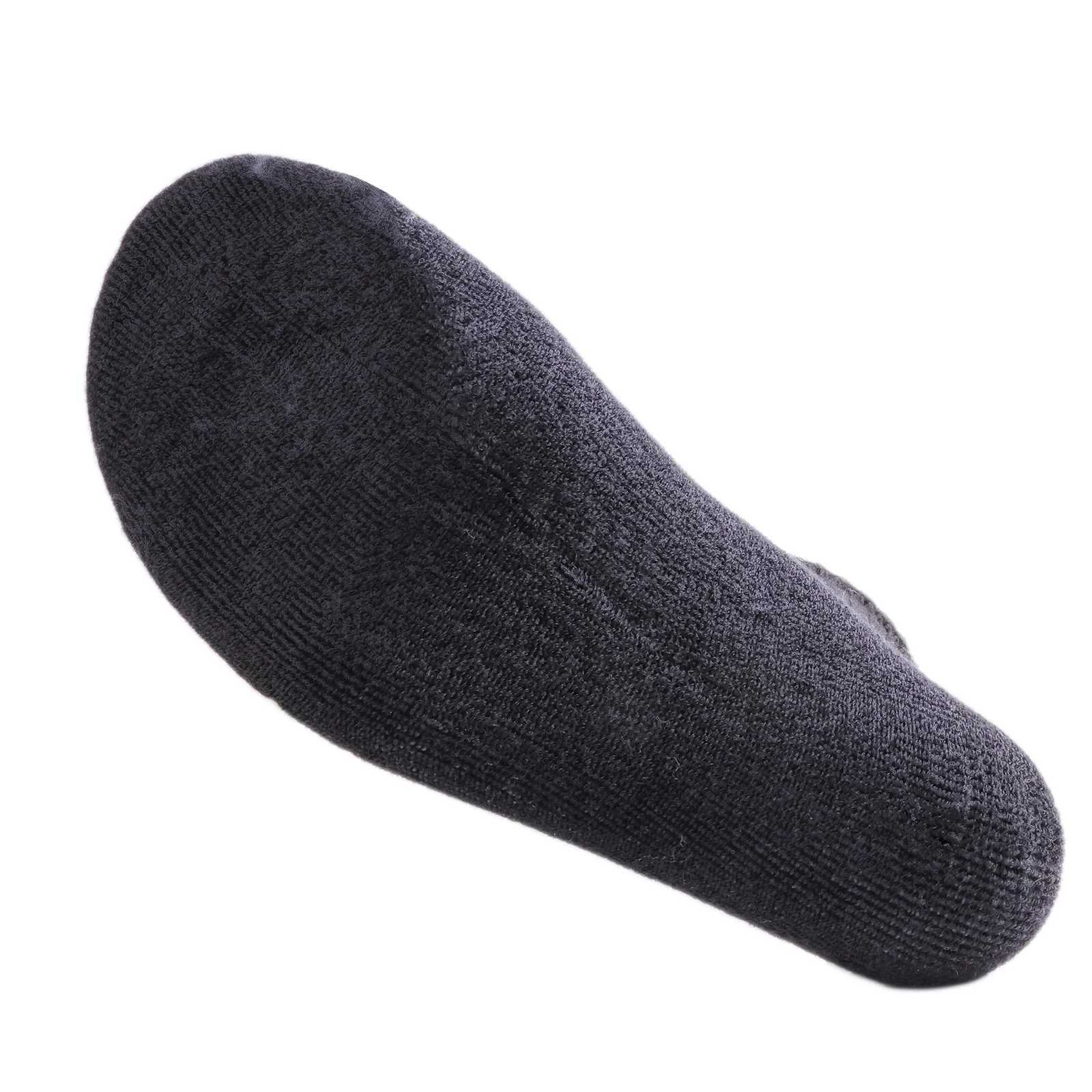 YUEDGE Mens Moisture Wick Trekking Hiking Sports Socks Cotton Cushioned Work Boot Crew Socks For Men Size 37-46 EU Z250610