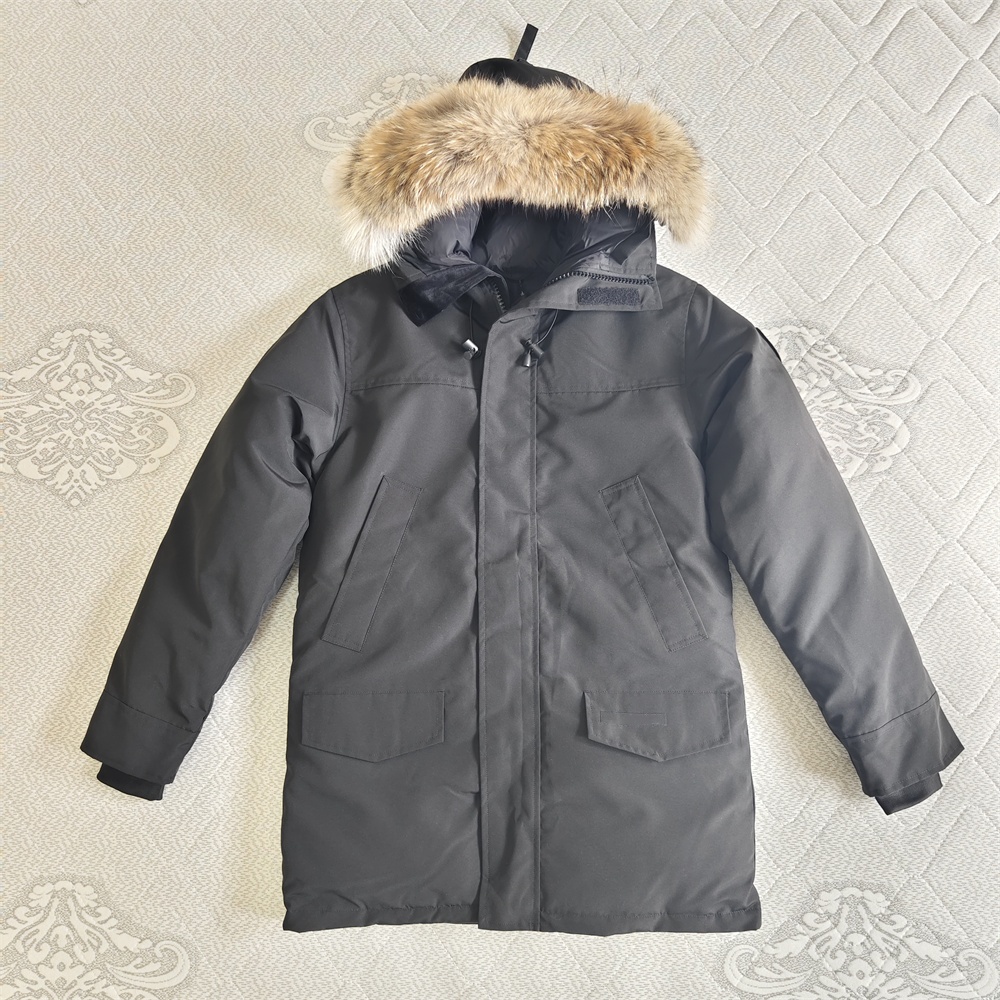 winter men down puffer jackets real wolf fur designer homme windbreaker jassen outerwear hooded fourrure manteau down jacket coat hiver parka doudoune 26ss