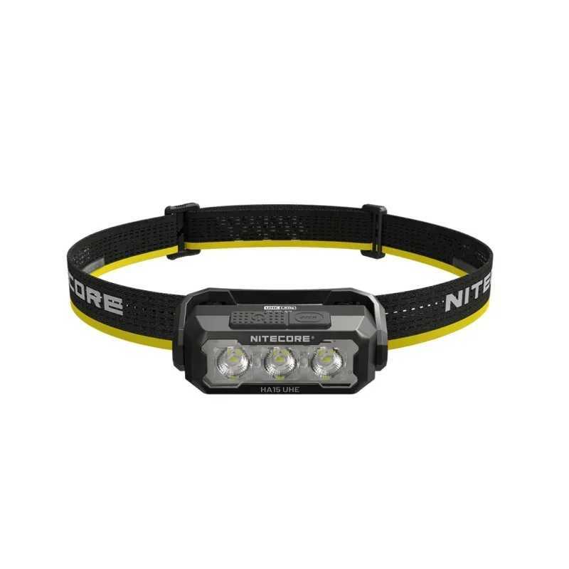 NITECORE HA15 UHE Headlamp 400 Lumens 6*NiteLab UHE LEDs Includes Battery For Camping Hiking/Trekking Z250613