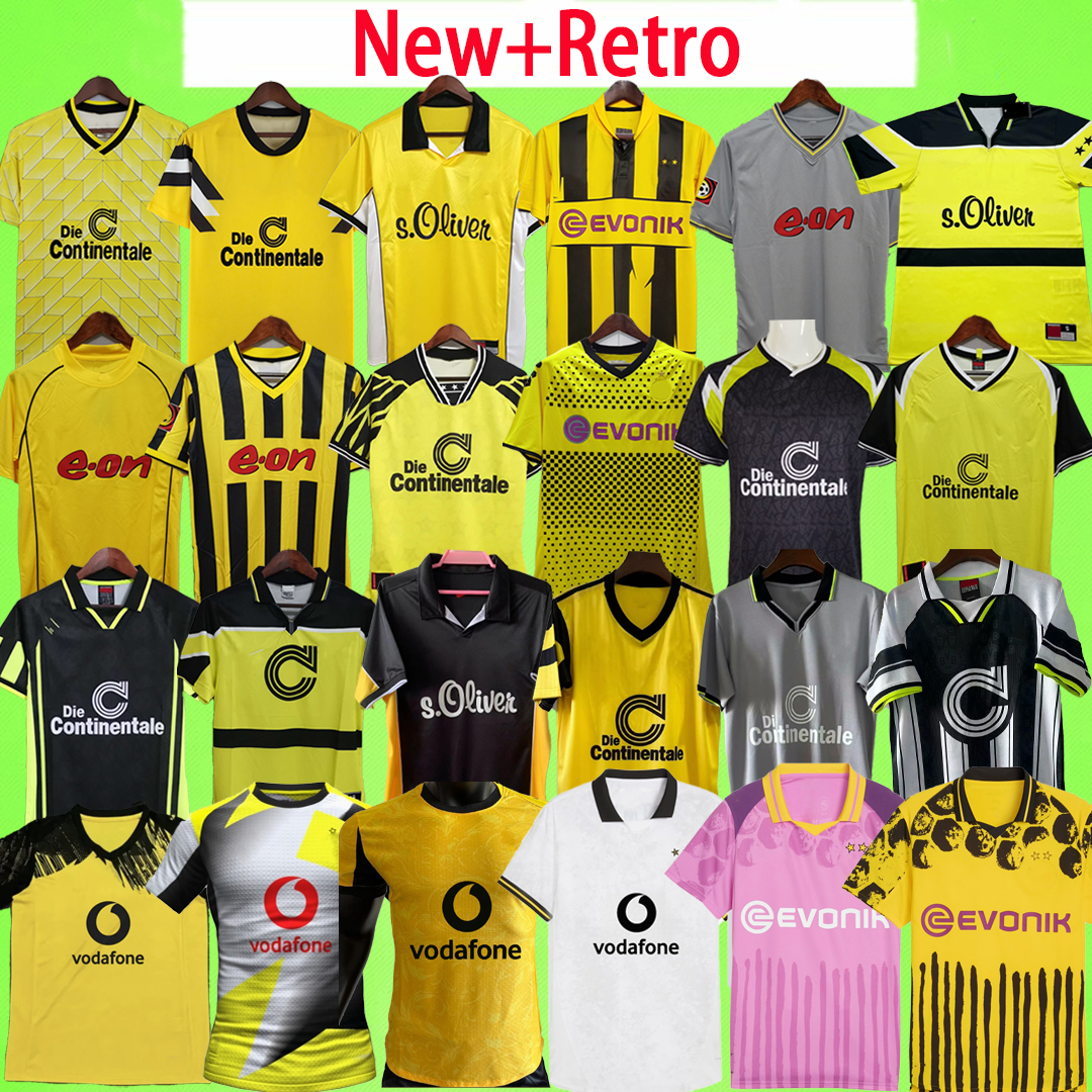 New + Retro Soccer Jerseys REUS Moller 88 89 90 91 92 93 94 95 96 97 98 99 00 01 02 11 12 13 vintage HALLER Haaland Borussias HUMMELS 24 25 26 Dortmunds football shirt 2025 2026