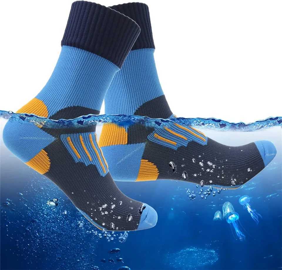 RANDY SUN Waterproof Socks Breathable Windproof Women Outdoor Sports Hiking Trekking Skiing Climbing Fishing Against Cold Waves Z250610