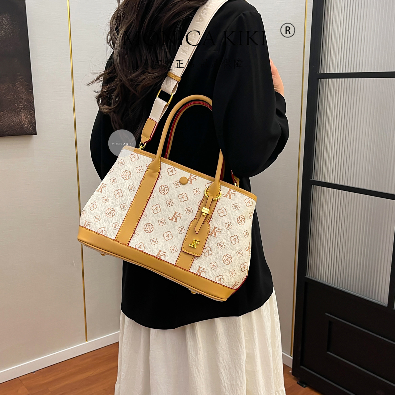 Free shipping designer Trendy High-End Handbag Large Capacity Vintage Floral Tote Bag Garden Bag Tote Bag for Women