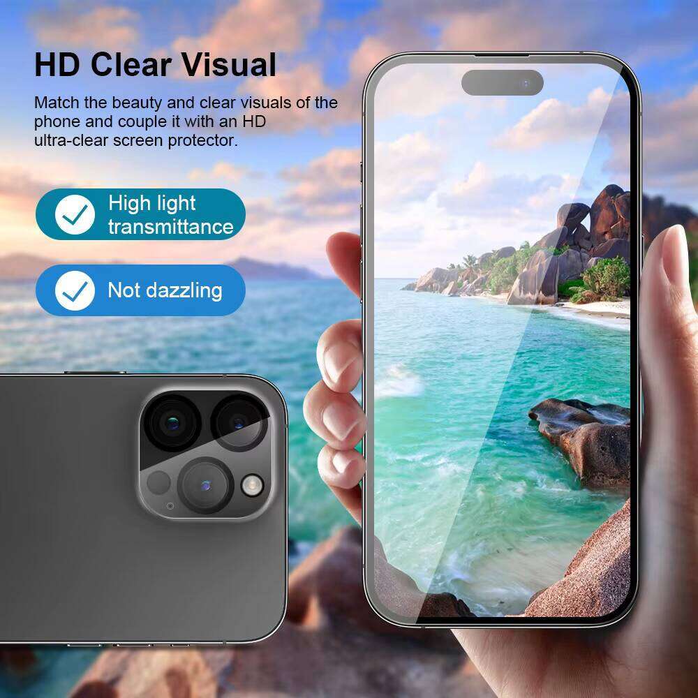 3D HD Clear Tempered Screen Protector Film for Protective Glass iphone 17 16 15 14 13 12 11 Pro Max Plus XR SE