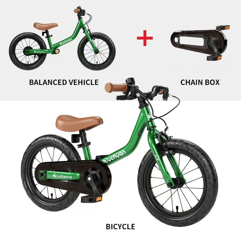 2 in 1 balance bike by Muchuan with iron frame suited for children aged 2 4 to 6 years as riding toy