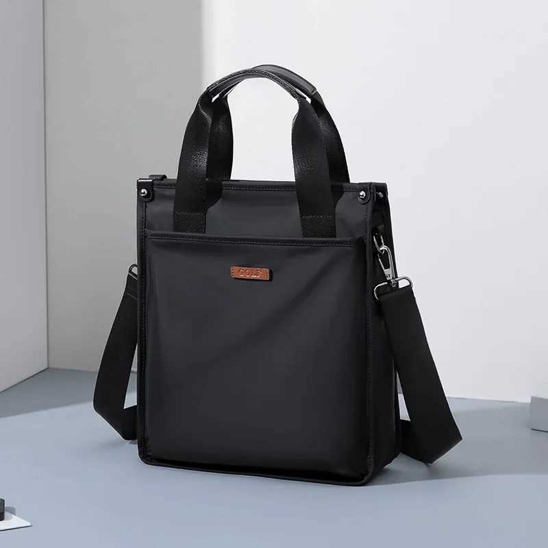 GOLF Men Briefcase Bag Office Bags for Business Man Leather Handle Shoulder Messenger Bags Light Weight Waterproof Handbags 2024 W250610