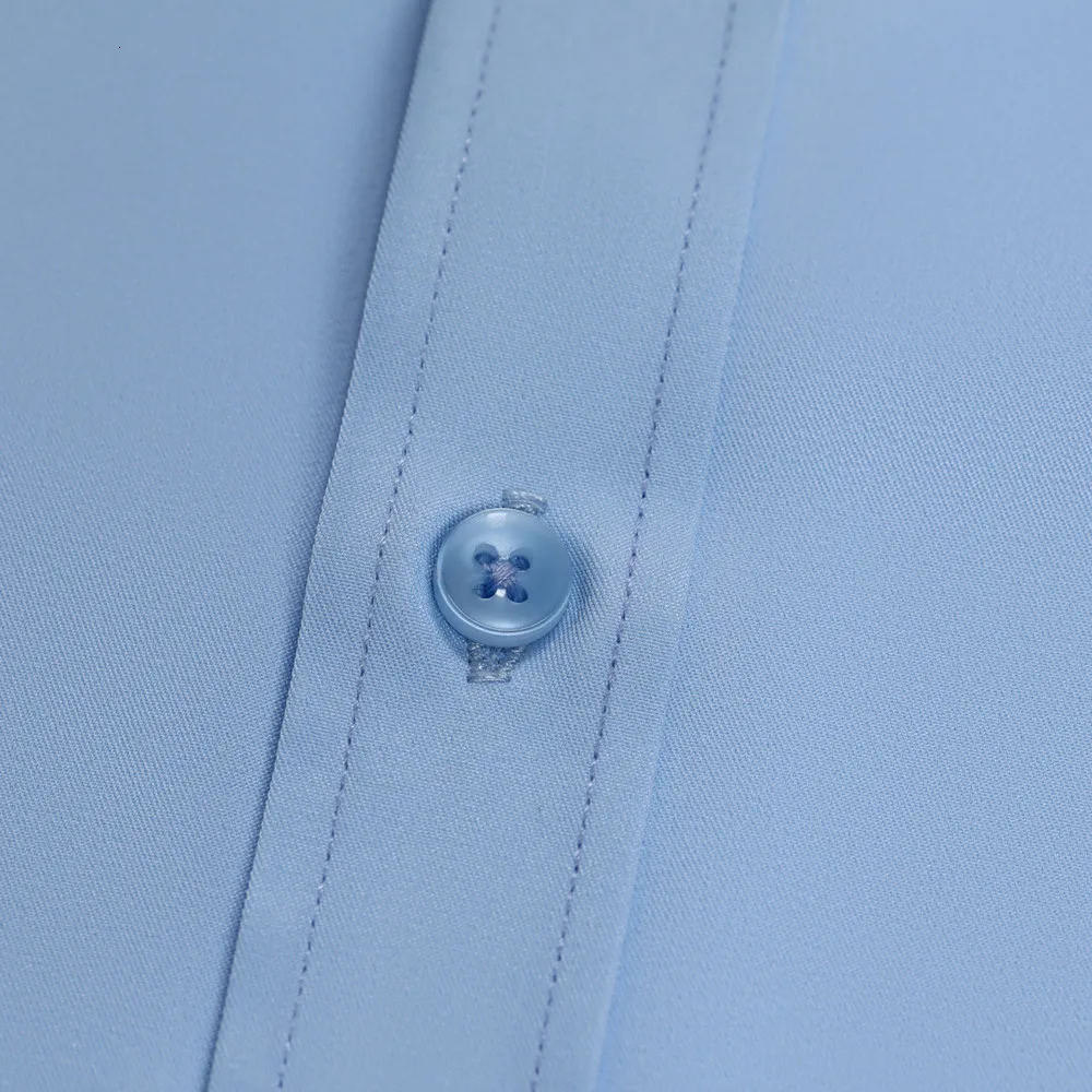 Big Size 5XL Summer Shirts For Men Short Sleeve Causal White Button Down Social Professional Work Soft Wrinkle-free Business Top 250611