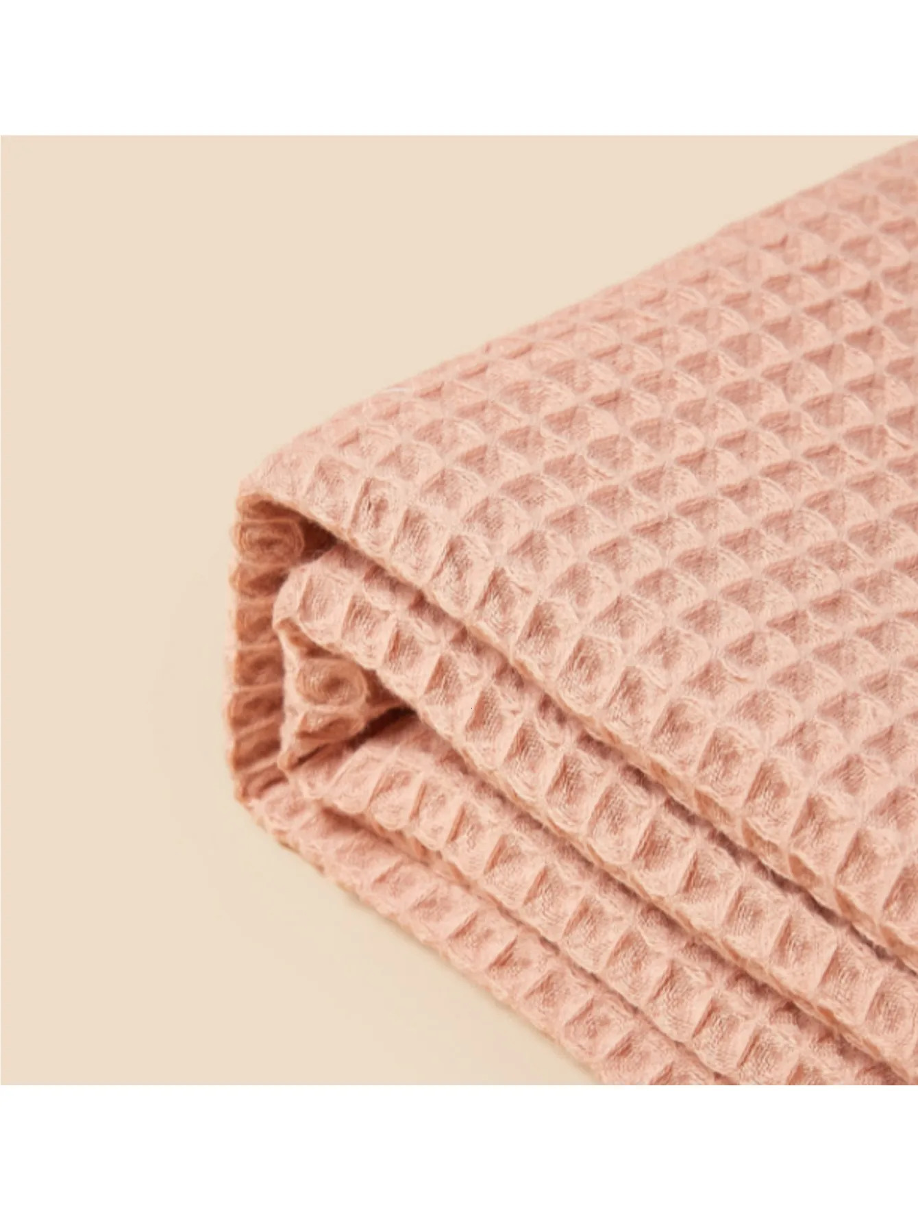 Waffle blanket Personalized Super Soft born Cotton Bedding Knitted Gift Blanket Muslin 250527