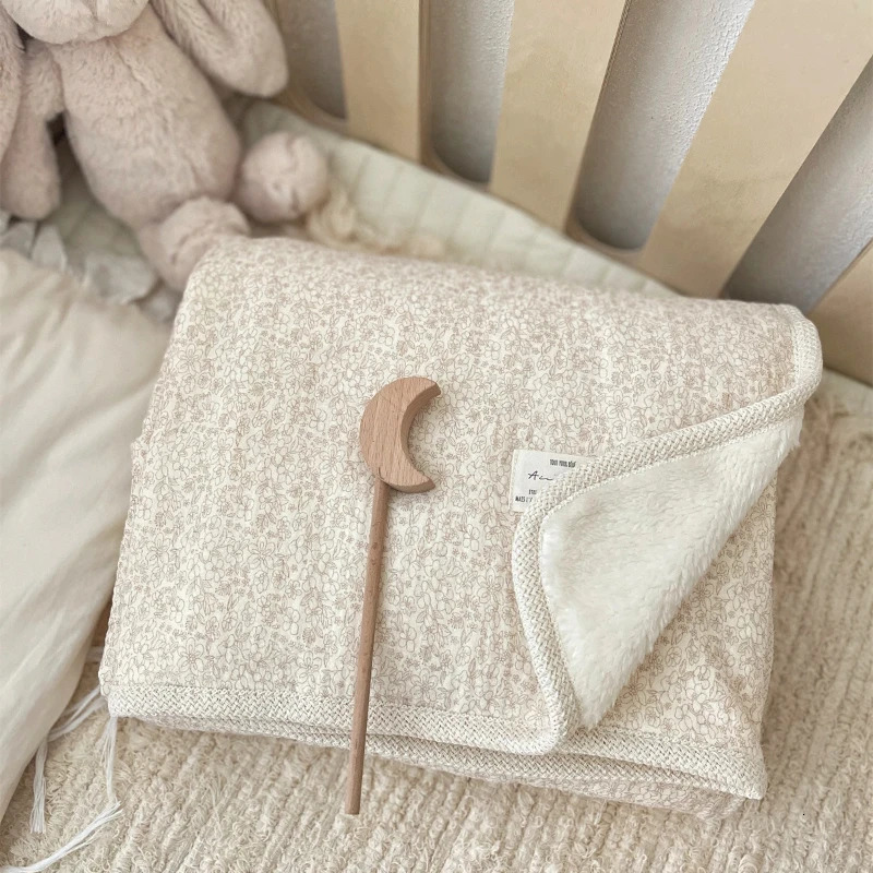 Soft Cotton born blanket Bedding Quilt Cover Thicken Fleece blanket born Receiving Blanket Babies Accessories 250527