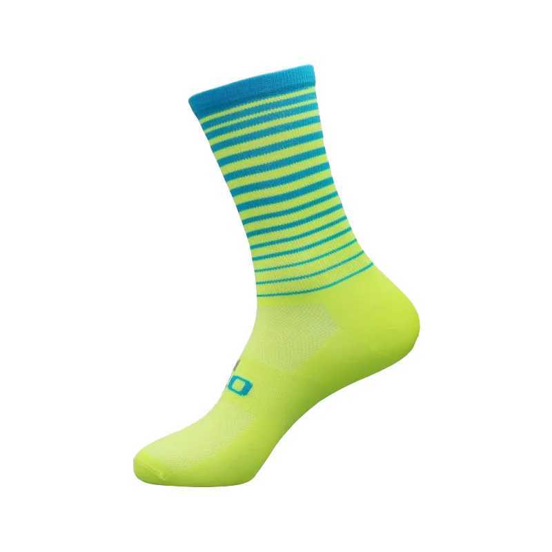 Cycling socks spring and summer mens and womens road cycling professional sports socks compression socks mid-calf socks running Z250610