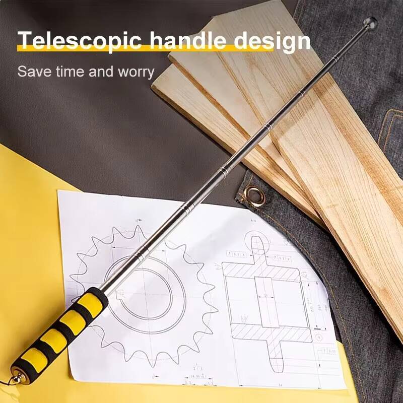 115/160Cm Multifunction Telescopic Self Defense Hammers Empty Drum Hammer Rod Inspection Room Tools Metel Test