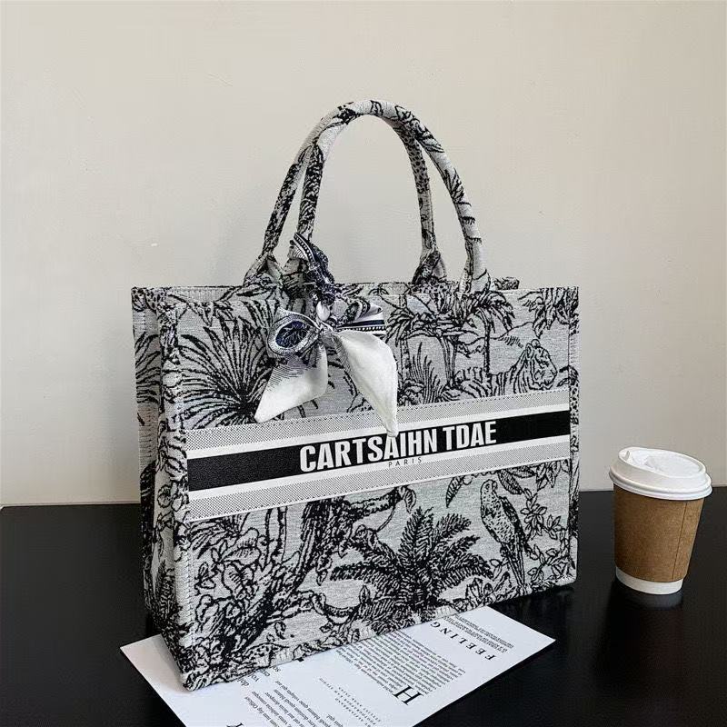 Designer Bag Fashion Large Canvas Tote Shoulder Crossbody Bag Classic Unisex Travel Beach Shopping Purse