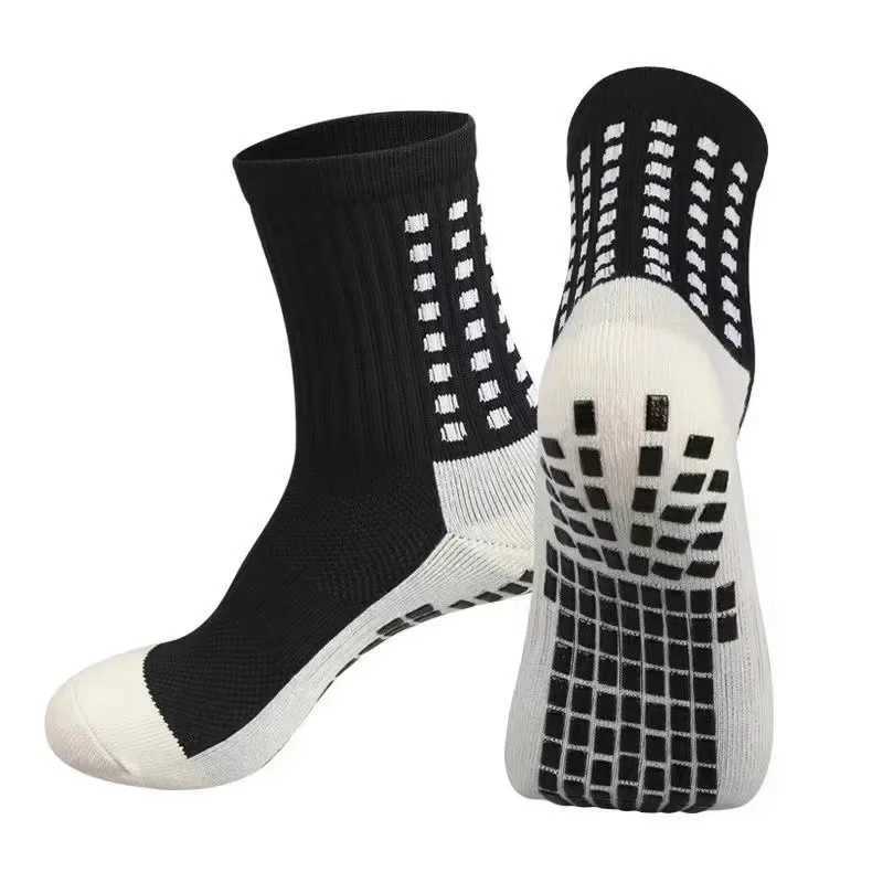 Non-slip Sports Socks for Men and Women Anti-slip Professional Basketball Tennis Running Grip Half Cycling Socks Z250610