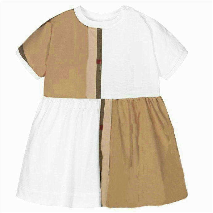 baby Romper 0-24M Baby Girls Dresses summer baby Designer Pure cotton elasticity dress spring baby princess dress Kids Clothing