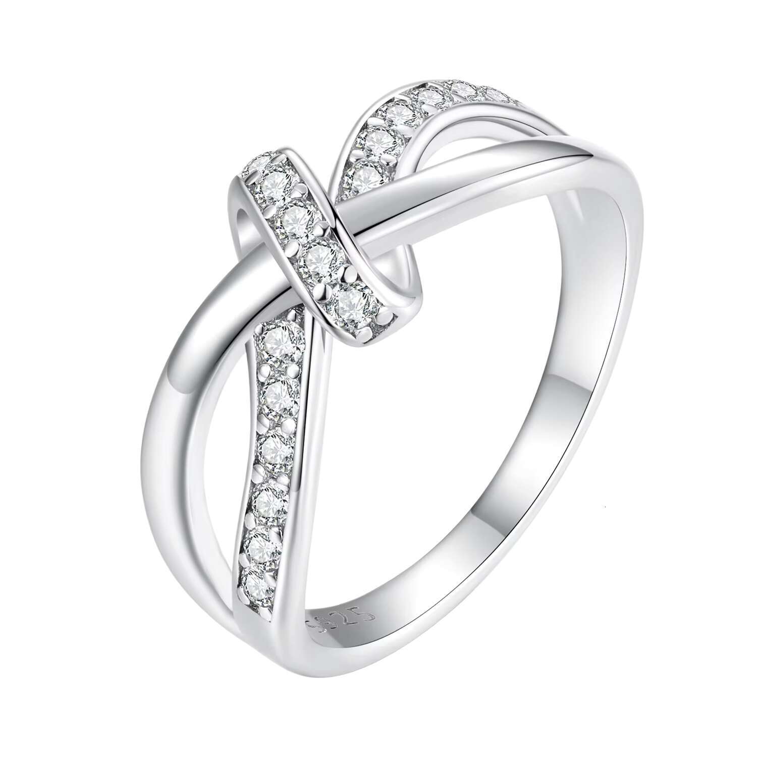 925 Sterling Silver Rings Moissanite Rings Bling Rings