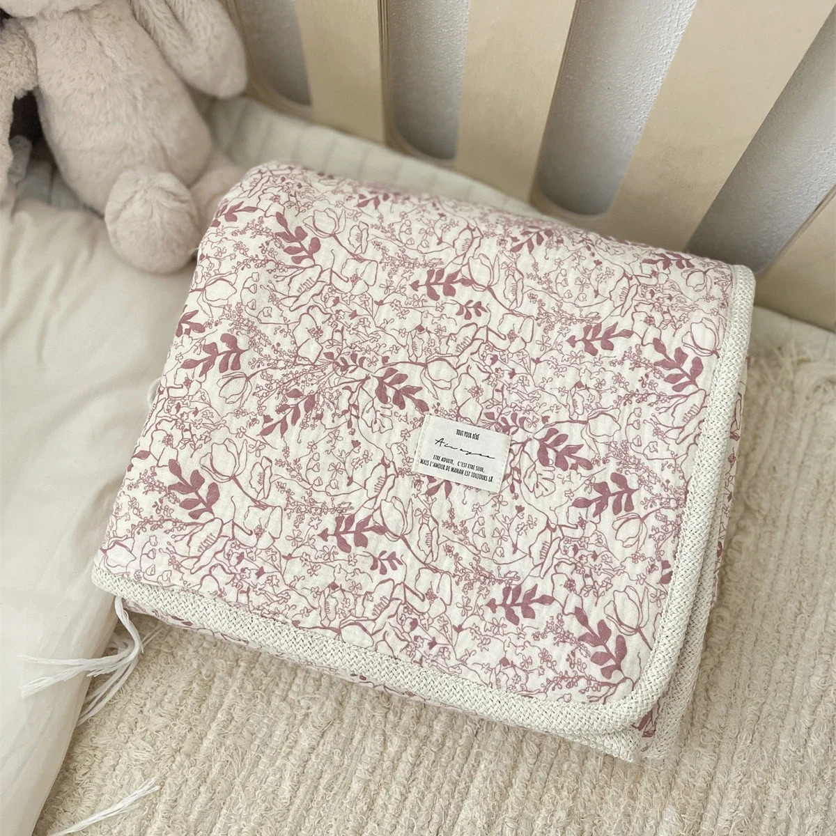 Soft Cotton born blanket Bedding Quilt Cover Thicken Fleece blanket born Receiving Blanket Babies Accessories 250527