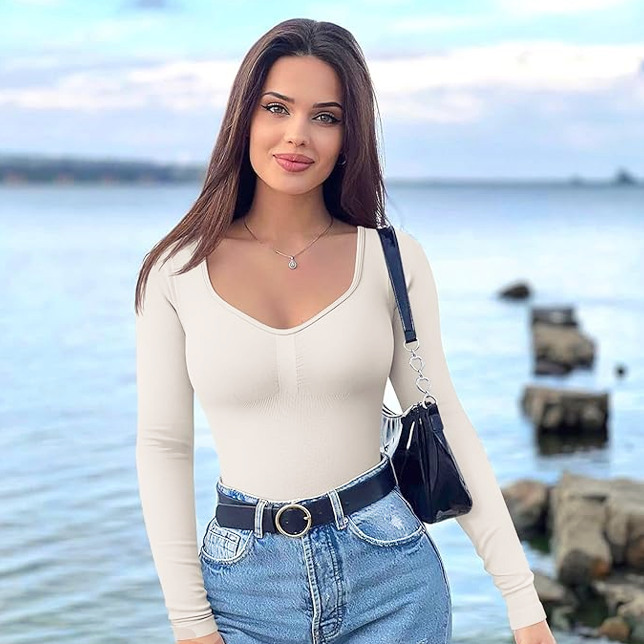 Tight One-piece Running with Chest Pads Sports Coveralls