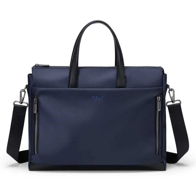 GOLF Briefcase Bag Nylon with Leather Handle Crossbody Shoulder Hand Bag Office Laptop Bags for Men 15 Inch Waterproof Handbags W250610