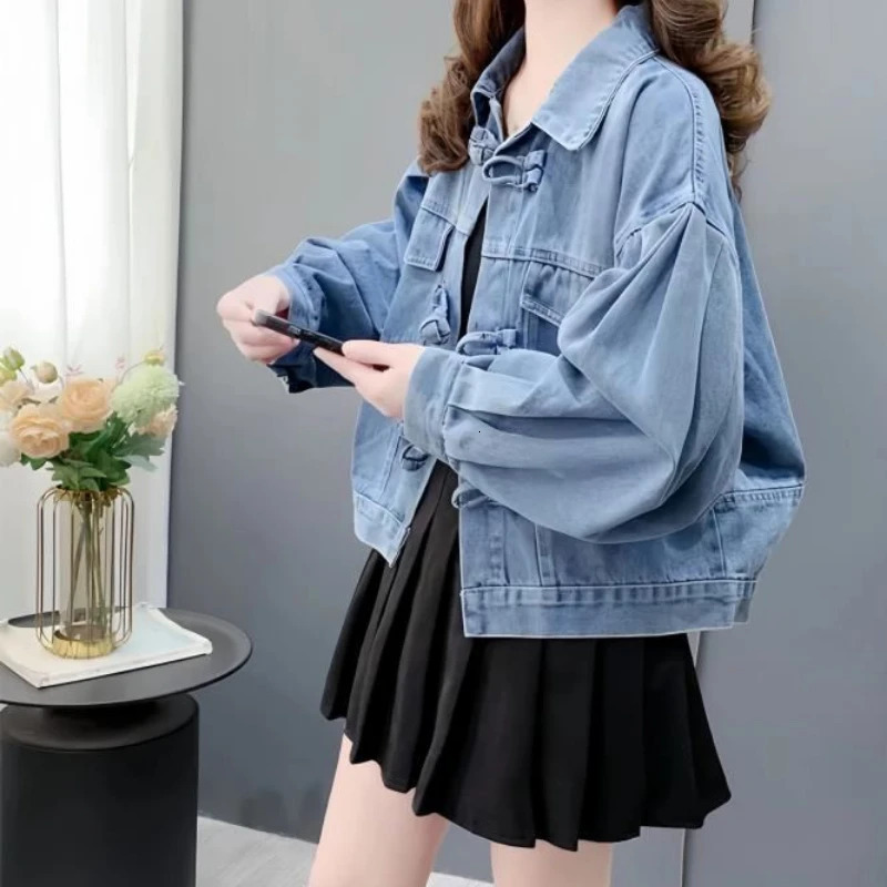 Women Short Denim Coat Bomber Jackets Pink Tops Woman Clothing Trend Vintage Y2k Streetwear Sportswear Loose Casual 250609
