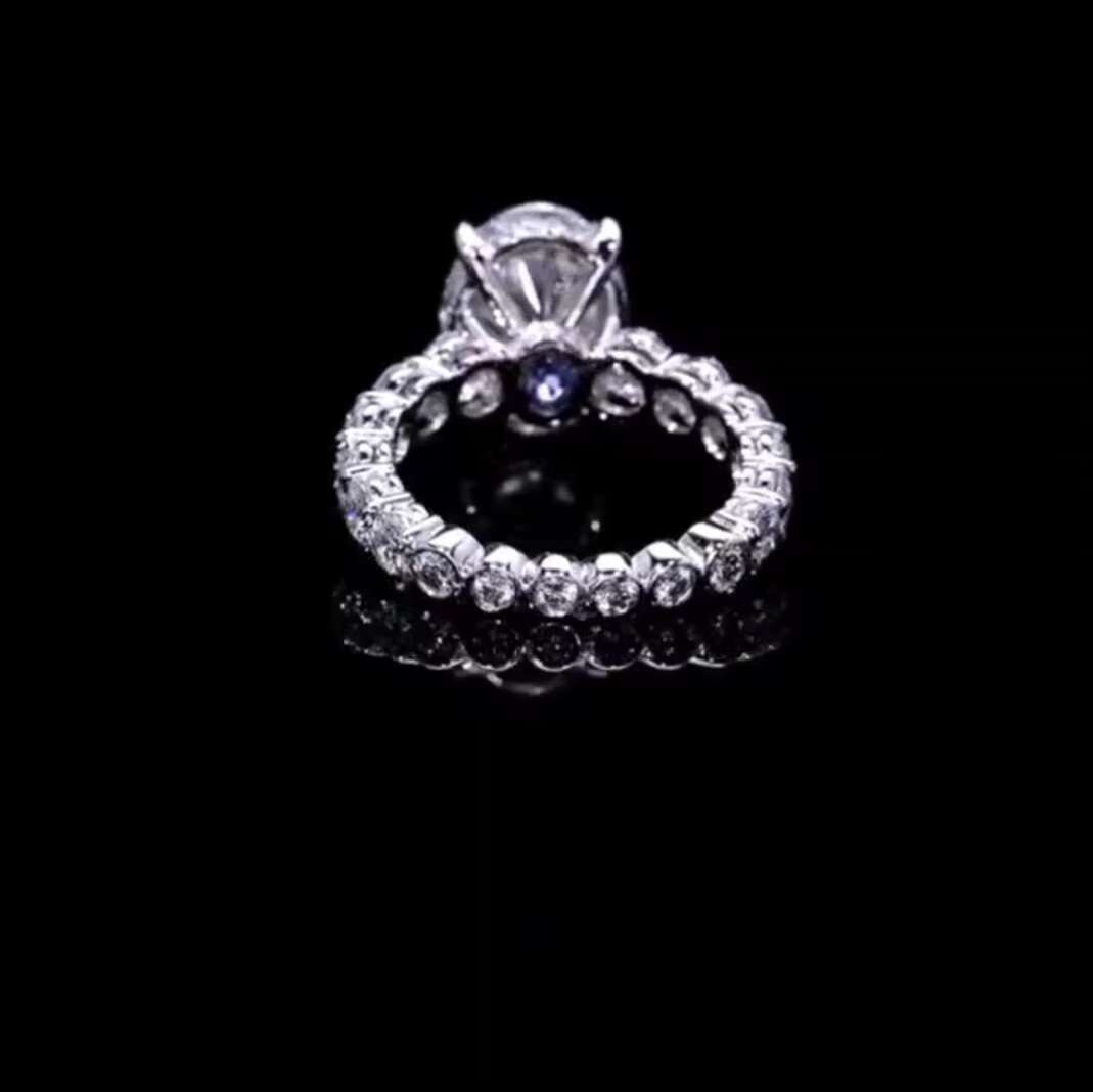 Hip Hop Iced Out Moissanite Stone Gold Plated Custom Rings Design for Women