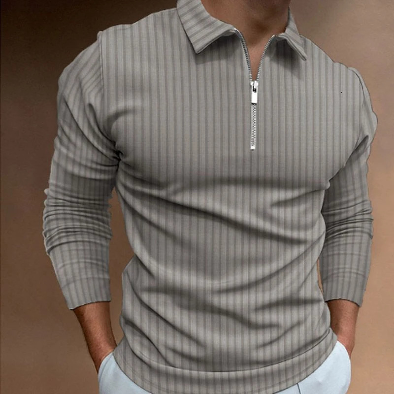 Mens Polo Shirt Golf Prints Turndown Outdoor Street Long Sleeve Print Clothing Apparel Fashion Streetwear ner Soft 250610