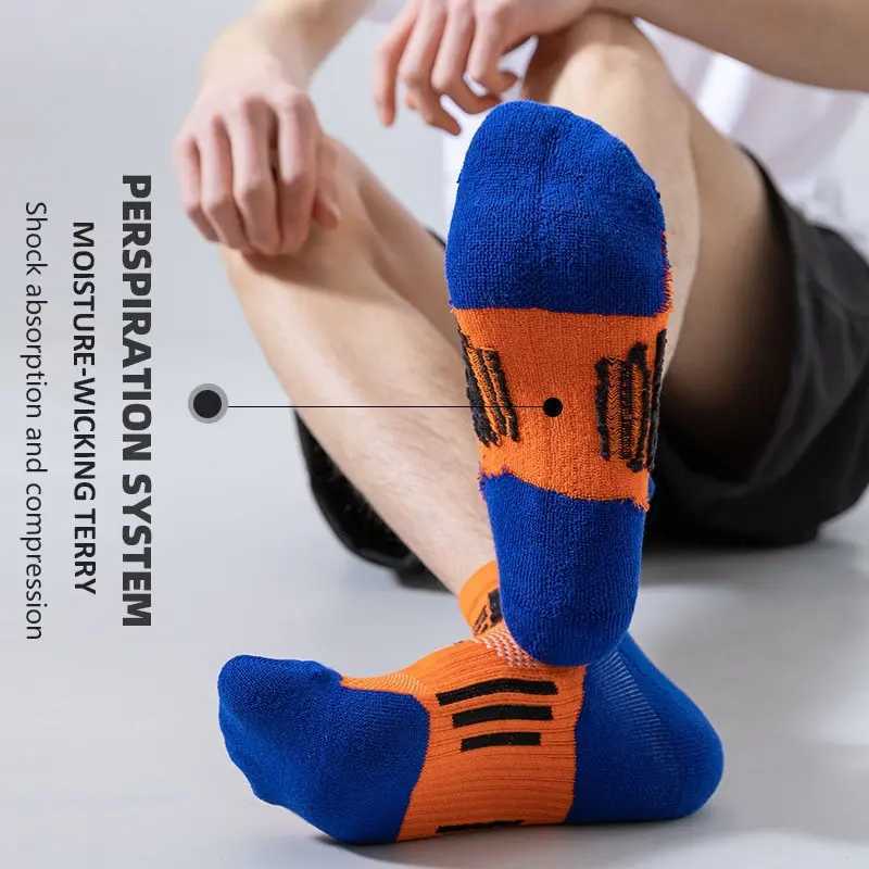 3 Pairs Men Sport Running Socks Outdoor Cycling Socks Breathable Cotton Men Basketball Socks Camping Fitness No Show Gym Socks Z250610