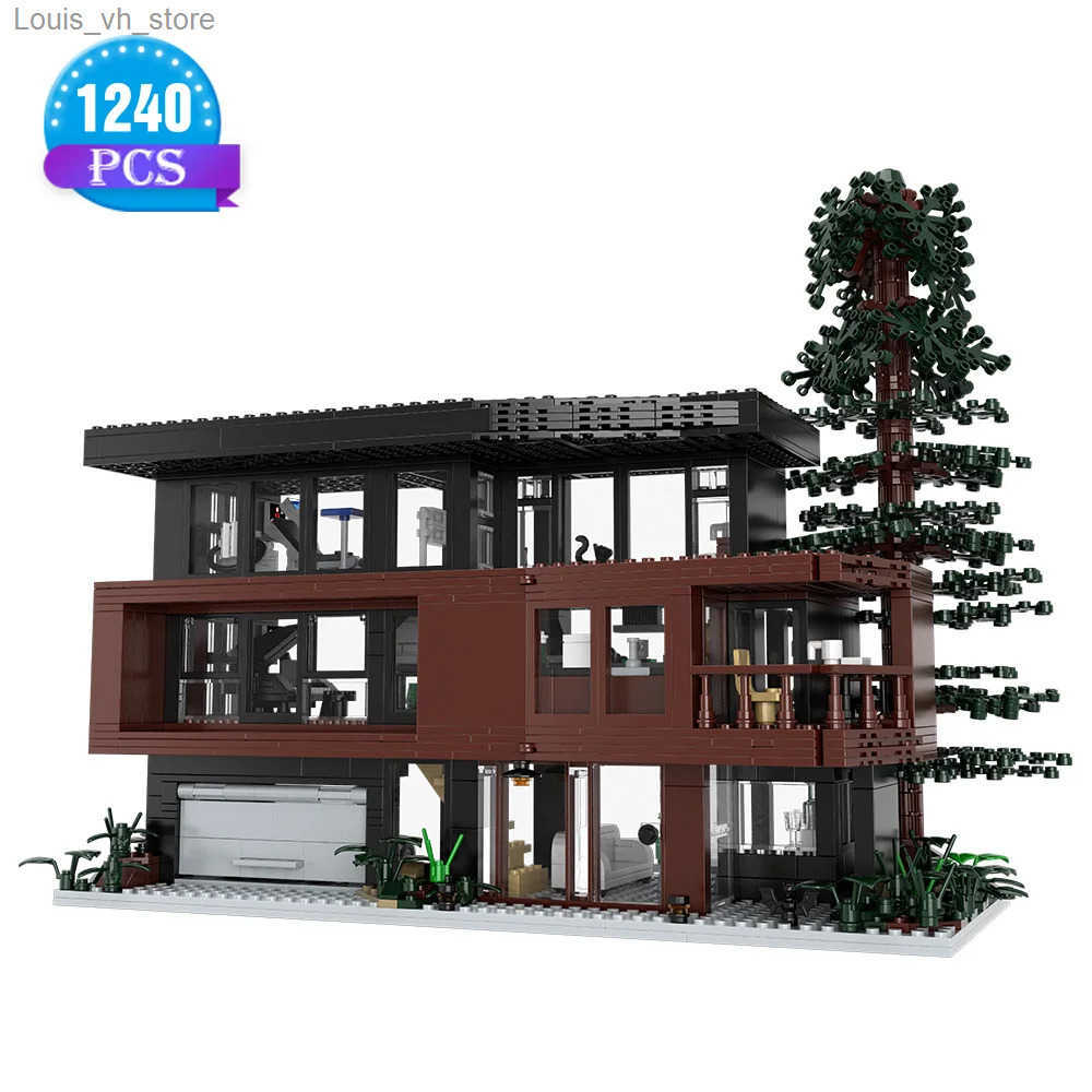 Cullen House Building Set Architecture Blocks Romance Movies Fans Vampire House Creative Gift for Adults Halloween Christmas L250610