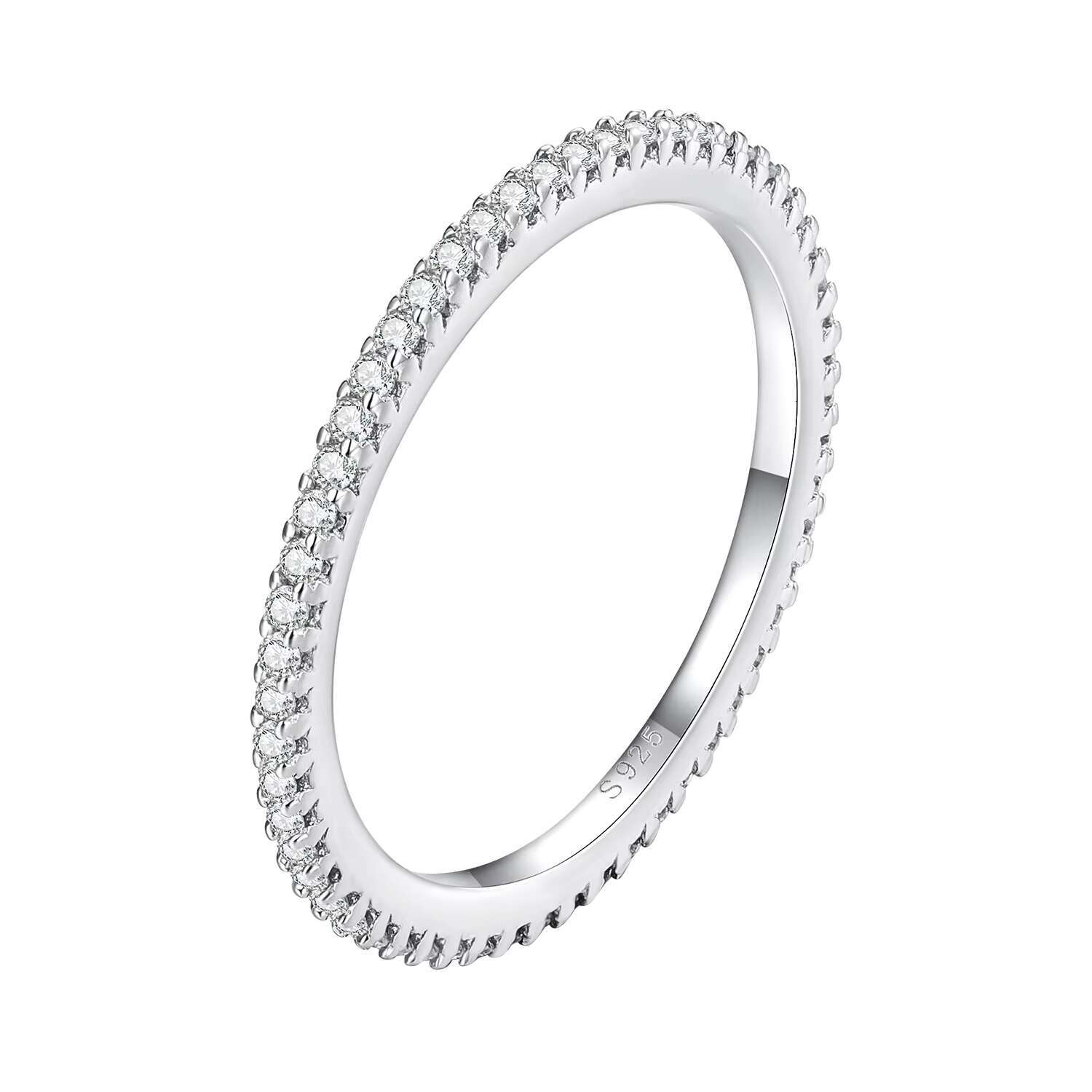 925 Sterling Silver Rings Moissanite Rings Bling Rings