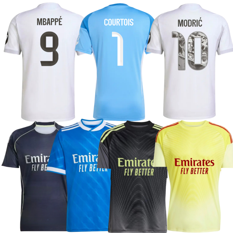 25 26 Real Mbappe MadriDS soccer jerseys football shirt CAMAVINGA MODRIC VADE Fourth camiseta men kids uniforms VINI JR BELLINGHAM ARDA