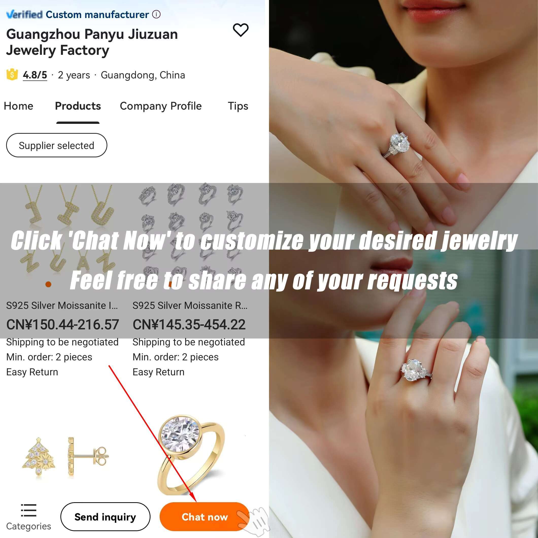 10ct Oval Moissanite Ring Three-Stone Design S925 Sterling Silver 18K White Gold Plated Hypoallergenic Jewelry for Women