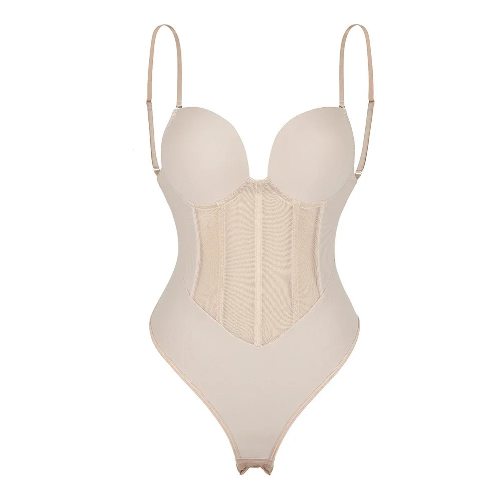 Bodysuit Shapewear Bra Push Up Women Full Body Shaper Tummy Control Hip Butt Lifter Corset Slimming Waist Trainer Underwear 250610