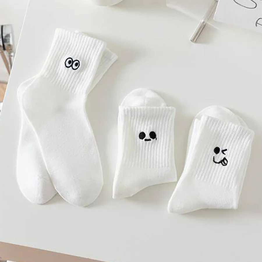 5Pcs/10Pc/20Pcs Casual Mens Spring And Summer Deodorant Absorbent Mid-tube Socks Breathable Casual White Durable Socks Z250610