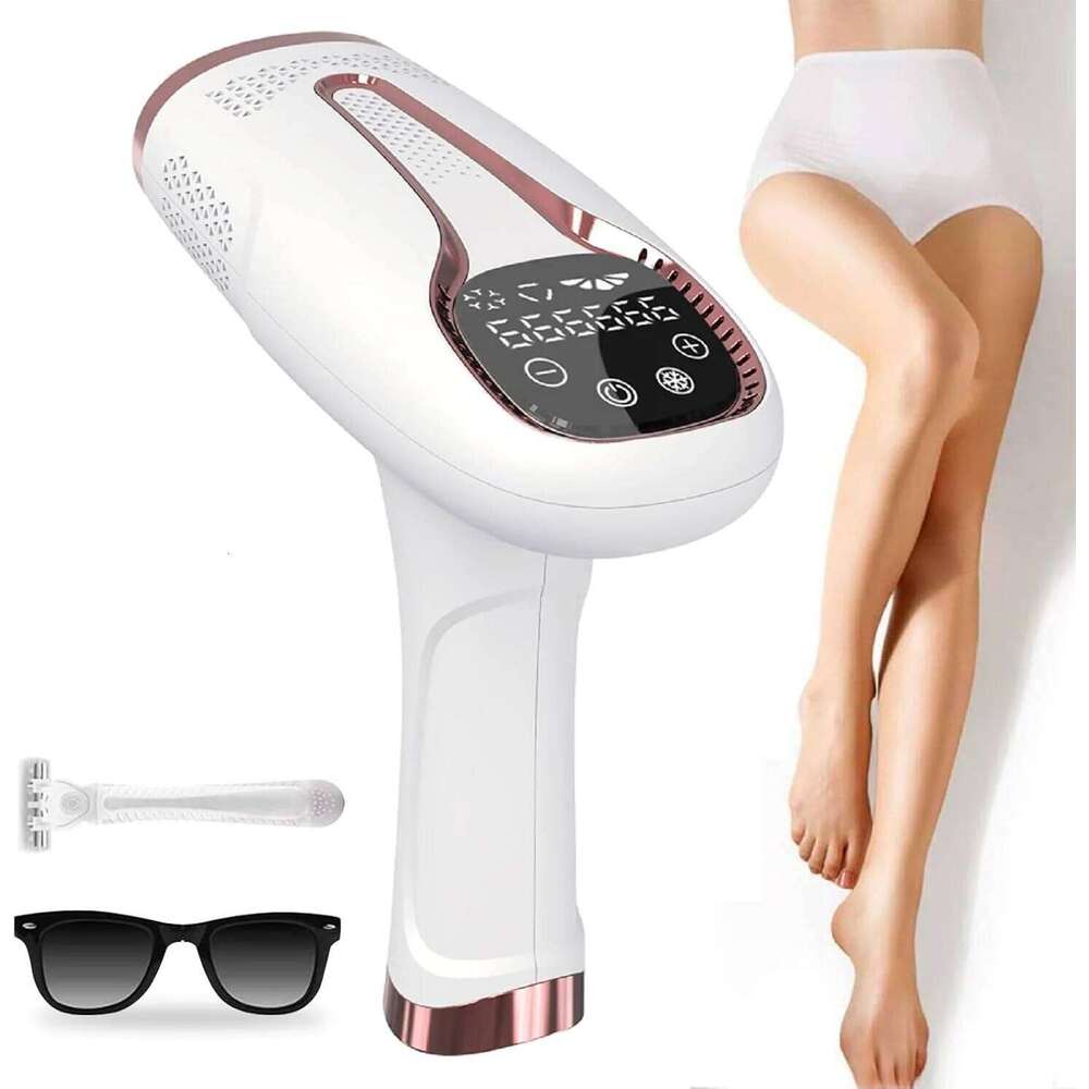 IPL Removal Device 990000 Flashes Women Painless Permanent Laser Epilator for Body Bikini and Facial Hair Home Use