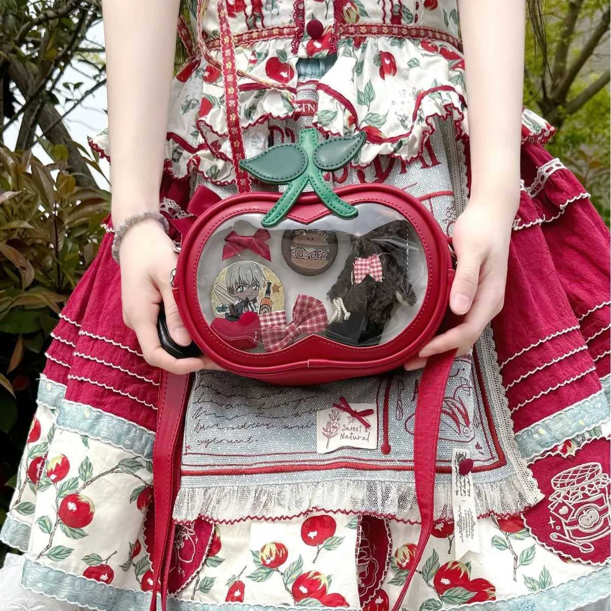 Cartoon Cute Girl Ulzzang Y2k Ita Bag New Original Niche Design Fashionable Exquisite Crossbody Bag JK Uniform Shoulder Bag XJ250610