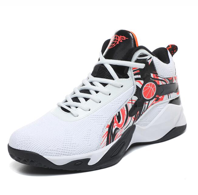 Teenager Basketball Designer Shoes Student Sports Training Competition Actual Friction Sound Anti slip Wear resistant China-Chic Shoes Z 6.7-10
