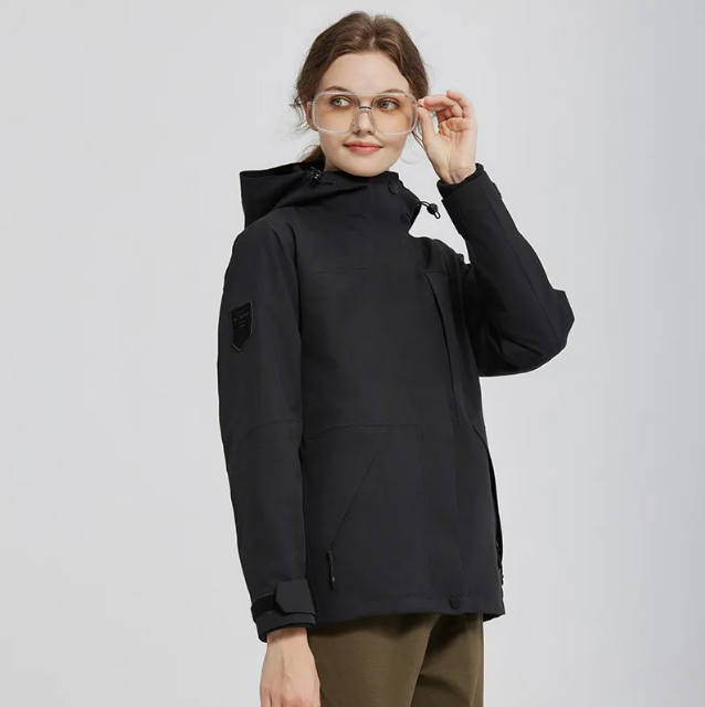 Men's Fashion Mountaineer #QB49 Jacket - Durable Windproof Outerwear for Hiking & Cycling Activities