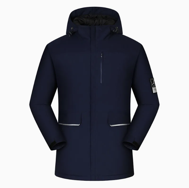 Men's Fashion Mountaineer Jacket - Durable #QP34 Windproof Outerwear for Hiking & Cycling Activities