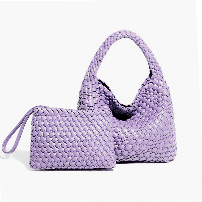 Free Shipping 2025 New Designer Bag Outdoor Beach Bag High Quality Women's Handwoven Trendy Shoulder Bag