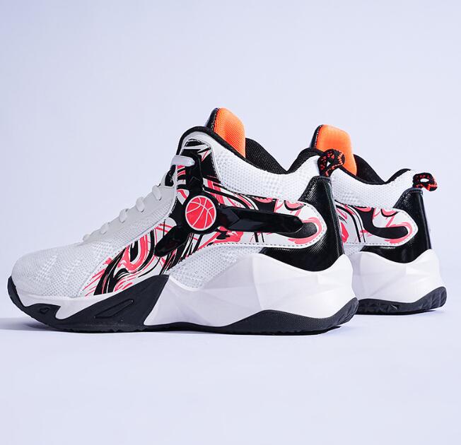Teenager Basketball Designer Shoes Student Sports Training Competition Actual Friction Sound Anti slip Wear resistant China-Chic Shoes Z 6.7-10