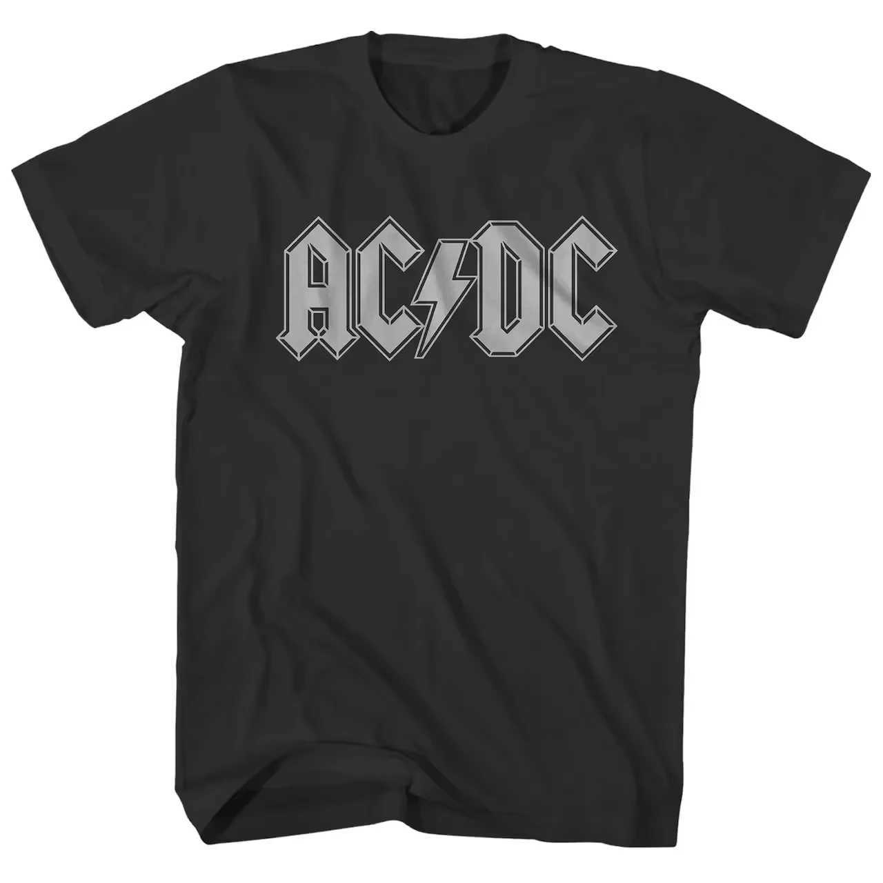 New Arrival Summer Women Cotton T-Shirt Rock Band Graphic Clothing Men Fashion Letter ACDC Printing Tops Tees Female Casual Streetwear Z250611