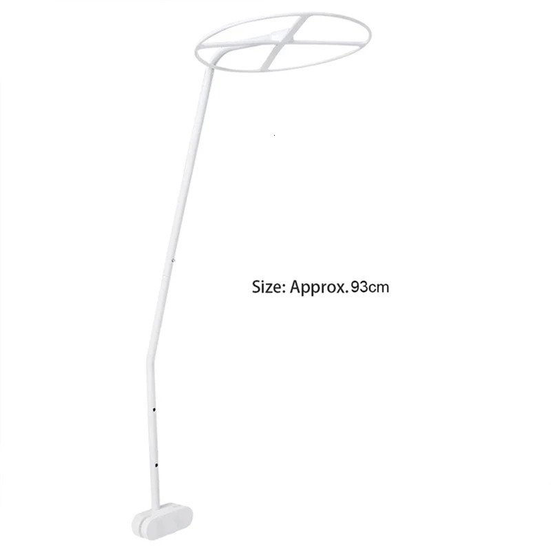 1 Set Adjustable Mosquito Net Stand Holder for Baby Crib Cot Canopy Infant Toddler Bed Dome Cots Accessories 250604z