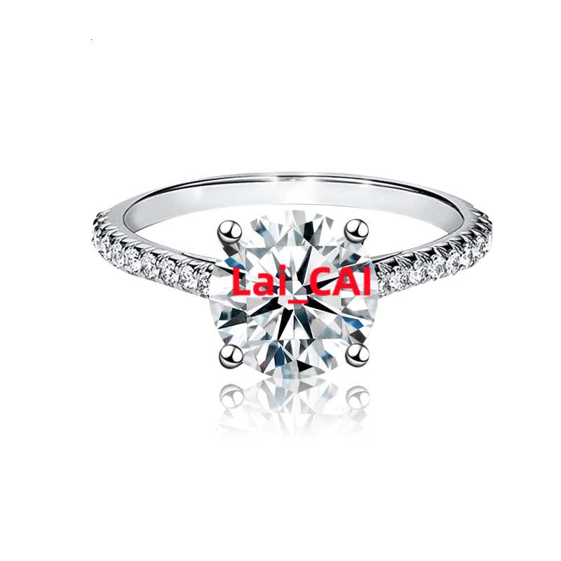 Diamond Star Custom Fine Jewelry 14K Gold GRA VVS Diamond Wedding Ring Woman Engagement Moissanite Ring for Women