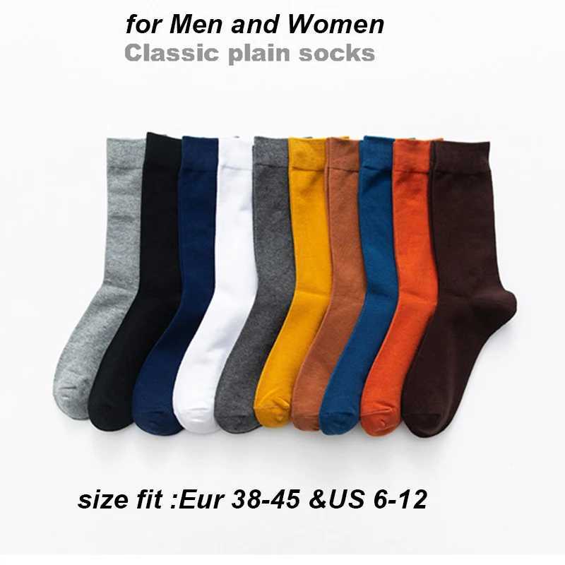 5Pairs New High Quality Business Casual Men Socks Black Mens Dress Long Socks Autumn Keep Warm Colorful Full Happy Socks Male Z250610