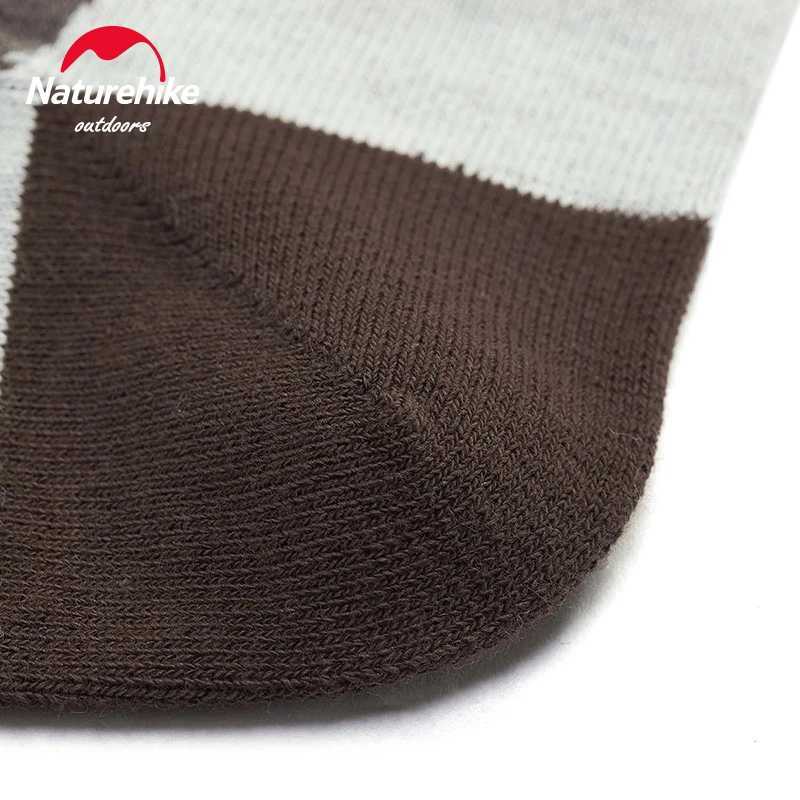 Naturehike Socks Mens Womens Sports Quick-drying Right Angle Sock Outdoor Running Hiking Mountaineering Breathable Mid-Calf Z250610