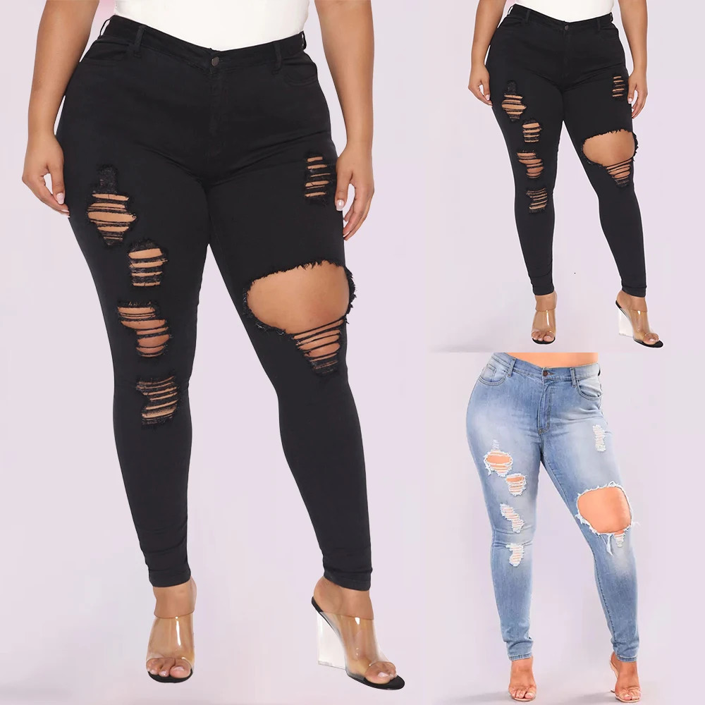Womens Summer Fashion Skinny Denim Jeans Ladies Casual Buttons Pants Trousers Bottoms Plus Size Clothing 2024 250609