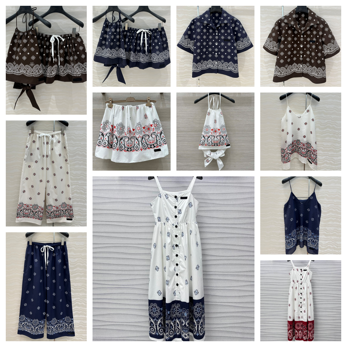 Premium Quality Fashion Designer Casual Vacation Style Top Vest Skirt Dress Pants Cloth for women Fashion Clothing 31644