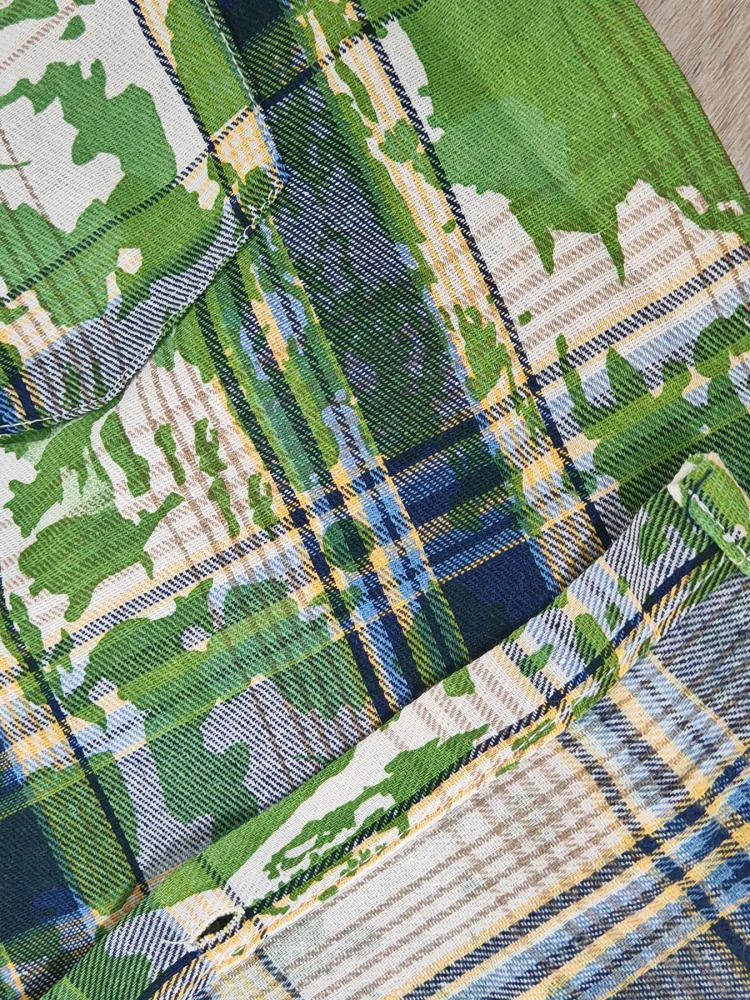 Summer high-grade sexy handsome shirt summer thin loose retro shirt Japanese tie-dyed shirt short-sleeved man 250611