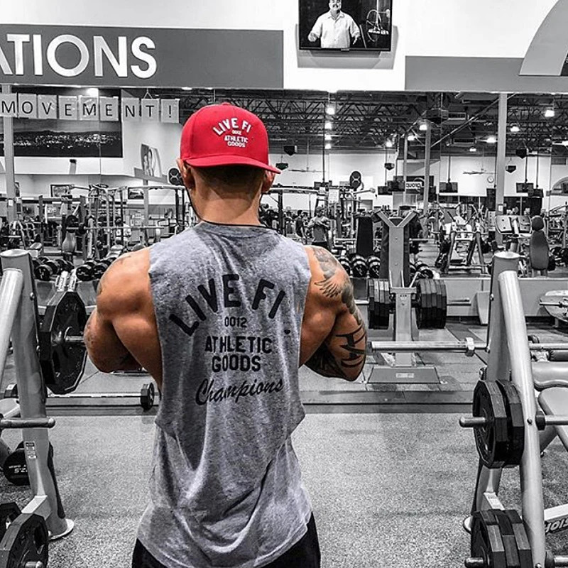 Mens Cotton Bodybuilding Undershirt Tank Tops Gym Fitness Sleeveless Shirt Male Singlet Summer Clothing Casual Basketball Vest 250609