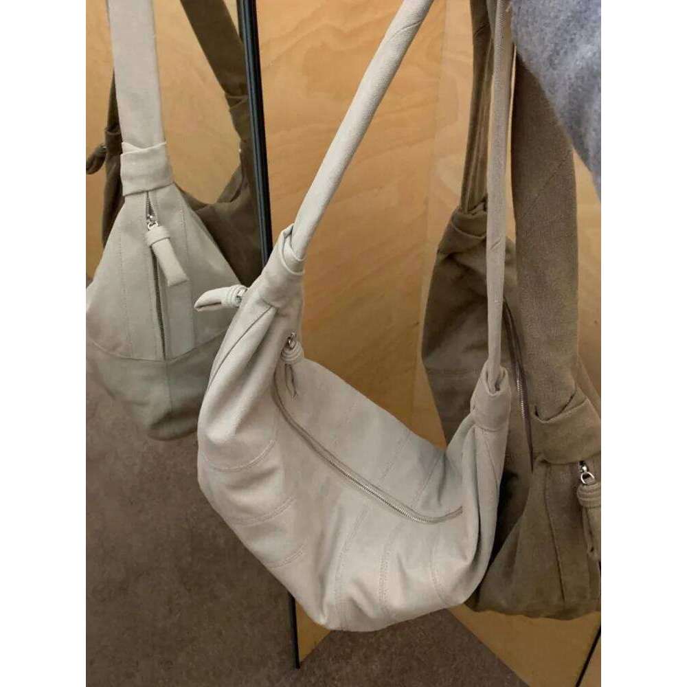 Spring Summer Retro New Women Office Versatile Casual Large Capacity Canvas Bag Ladies Designer Single Shoulder Messenger Bags