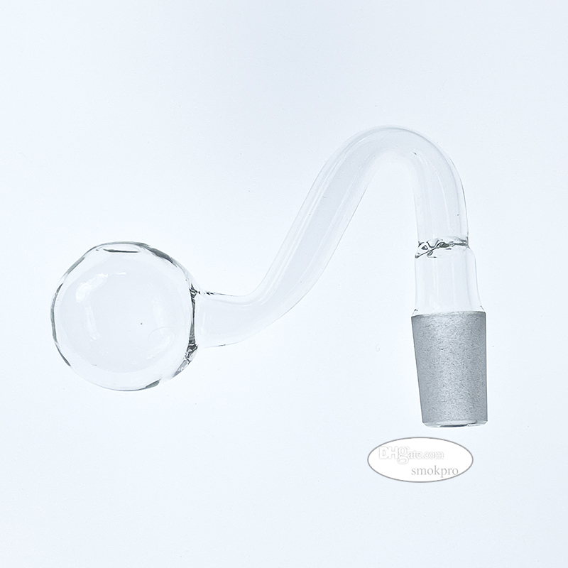 No Tariff - 14mm Male Curved Glass Oil Burner Attachment Replacement With 3cm Bowl